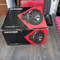 Subwoofer Kicker 12”. Nueva Never Used $130 Firme 