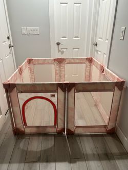baby gate enclosure 8 panels