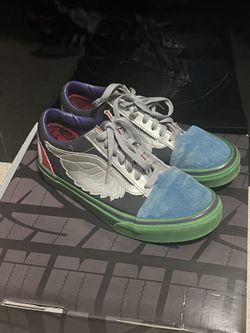 Vans X Marvel Avengers Old Skool Captain America Low Sneakers Men 6 Women’s 7.5