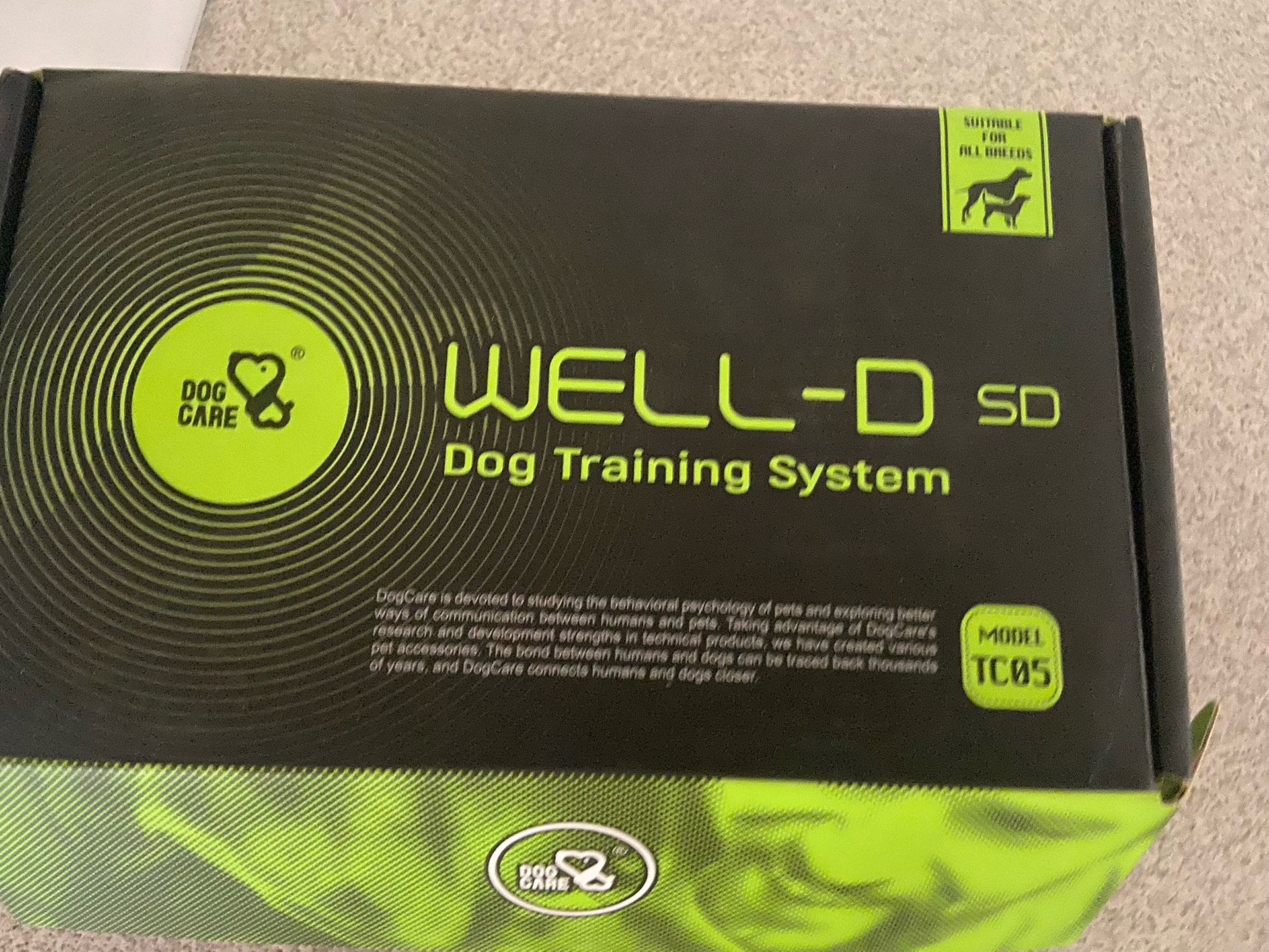 WELL -D Dog Training Collar