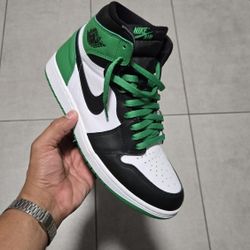 Jordan 1 High Lucky Green 9.5