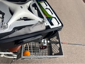 Complete drone fishing setup