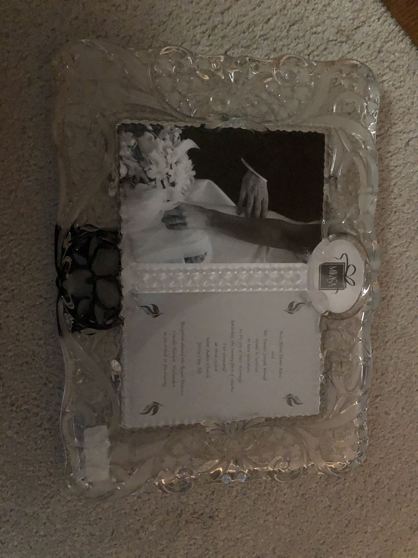 Mikasa cherished moments wedding frame