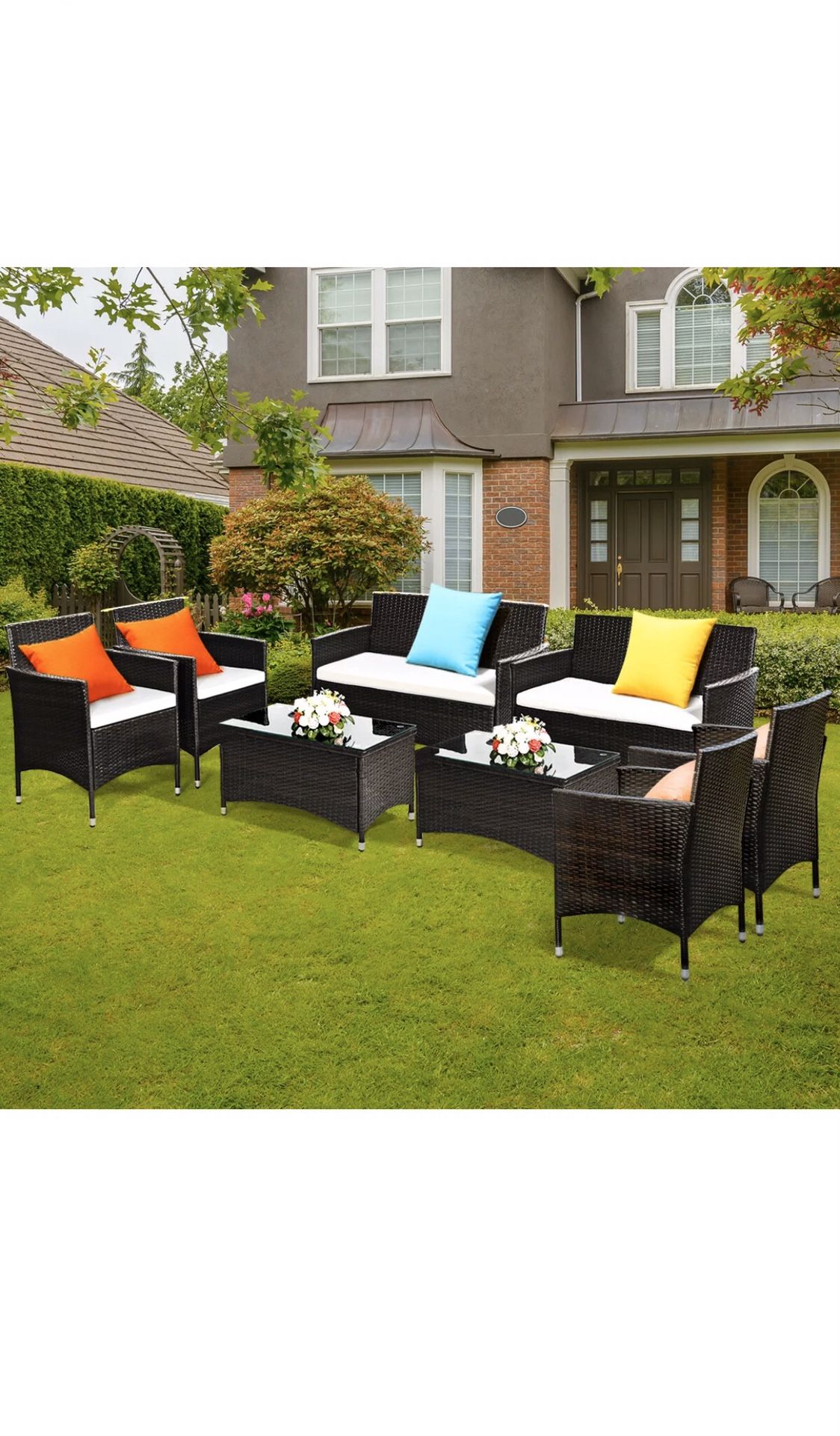 Outdoor furniture, patio furniture, 8pc patio set, outdoor patio furniture, SALE!!