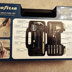 Multi-Tool set, Goodyear GY1643, 39 piece, carrying case