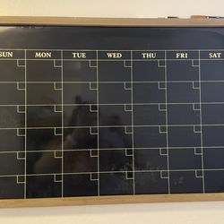 Chalk Calendar from Hobby lobby