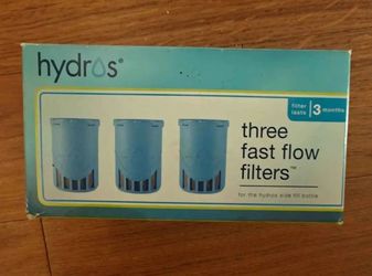 Hydros Fast Flow Water Filters 3-Pack