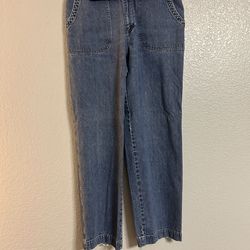 Vintage women’s Cherokee Medium wash blue straight leg denim jeans size 8