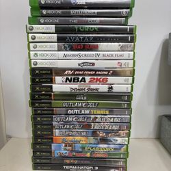 Xbox One, Xbox 360, Original Xbox & Wii U Video Games