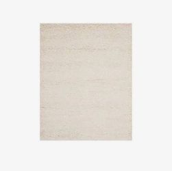 Shop SAFAVIEH Milan Solid Shag 8 ft. x 10 ft. Ivory Living Room/Bedroom Area Rug