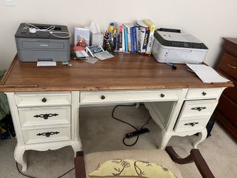 Desk and chair
