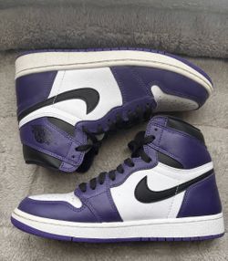 Air Jordan 1 Retro High OG Court Purple like new