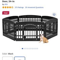 12 Panel Dog Exercise Playpen with Doors