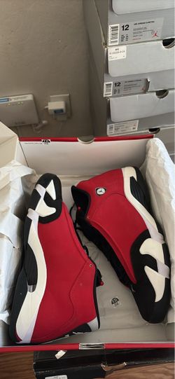 Air Jordan 14 Retro red bravo
