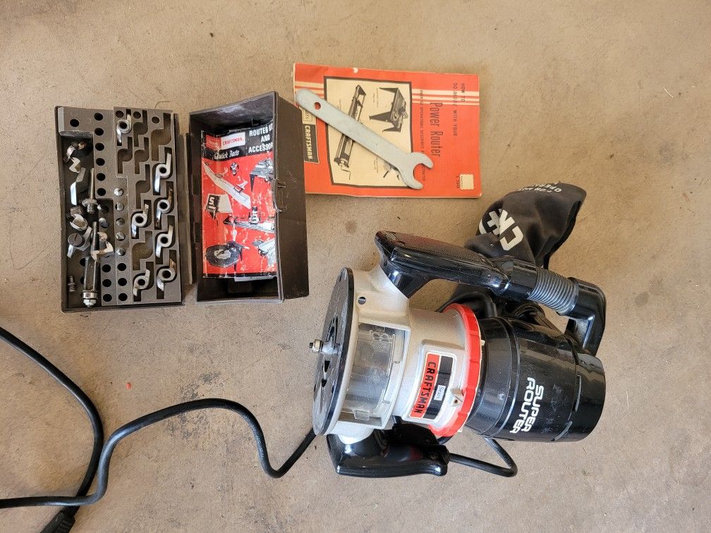 Craftsman Super Router, 1 1/2 HP