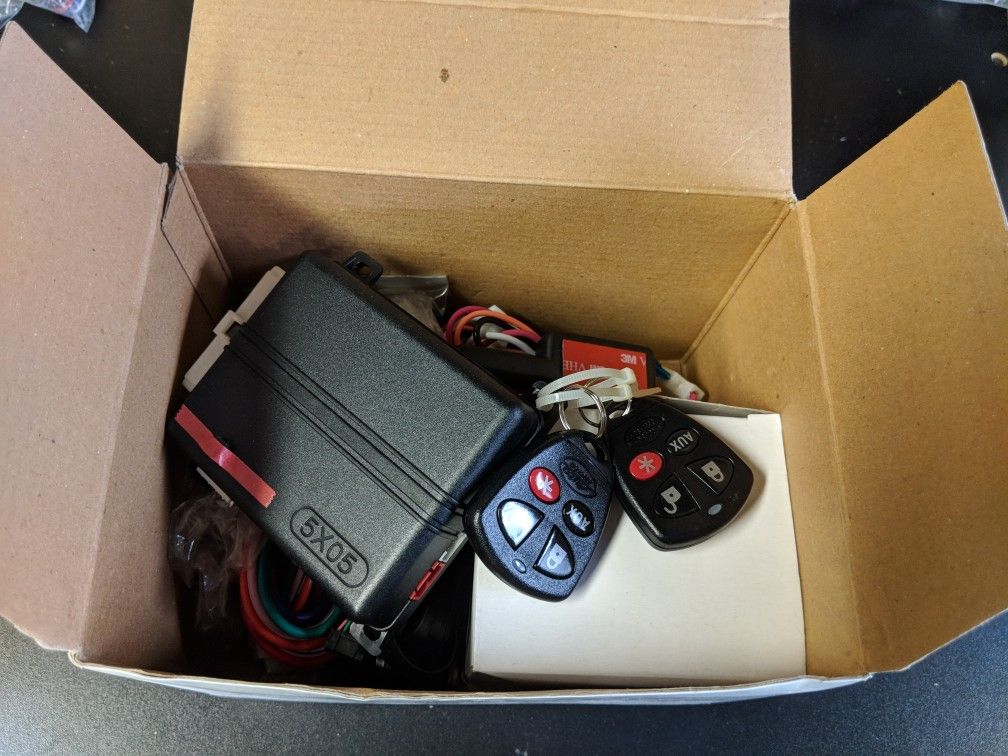 Automate 5105A 1 way security and remote start with keyless entry