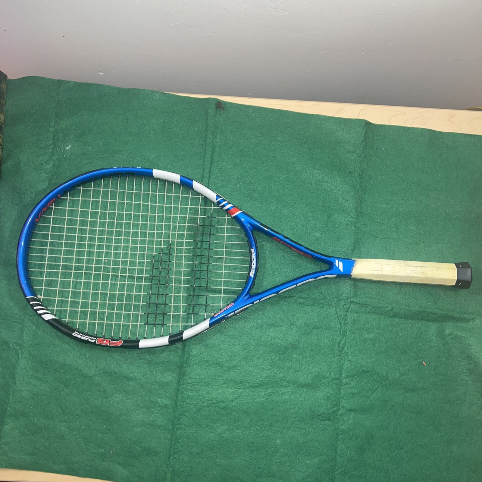 Original Babolat contact team tennis racket FG 4 1/2