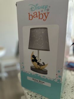Disney baby Mickey Mouse lamp