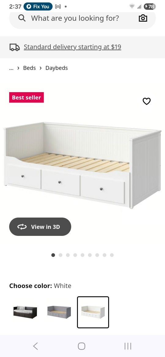 Twin Bed Frame