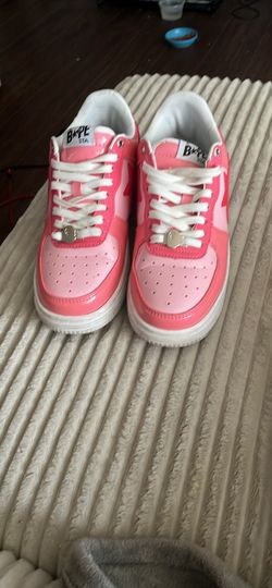 Pink Bapestas 100% Authentic 