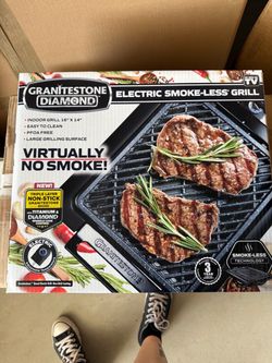 Indoor smokeless grills
