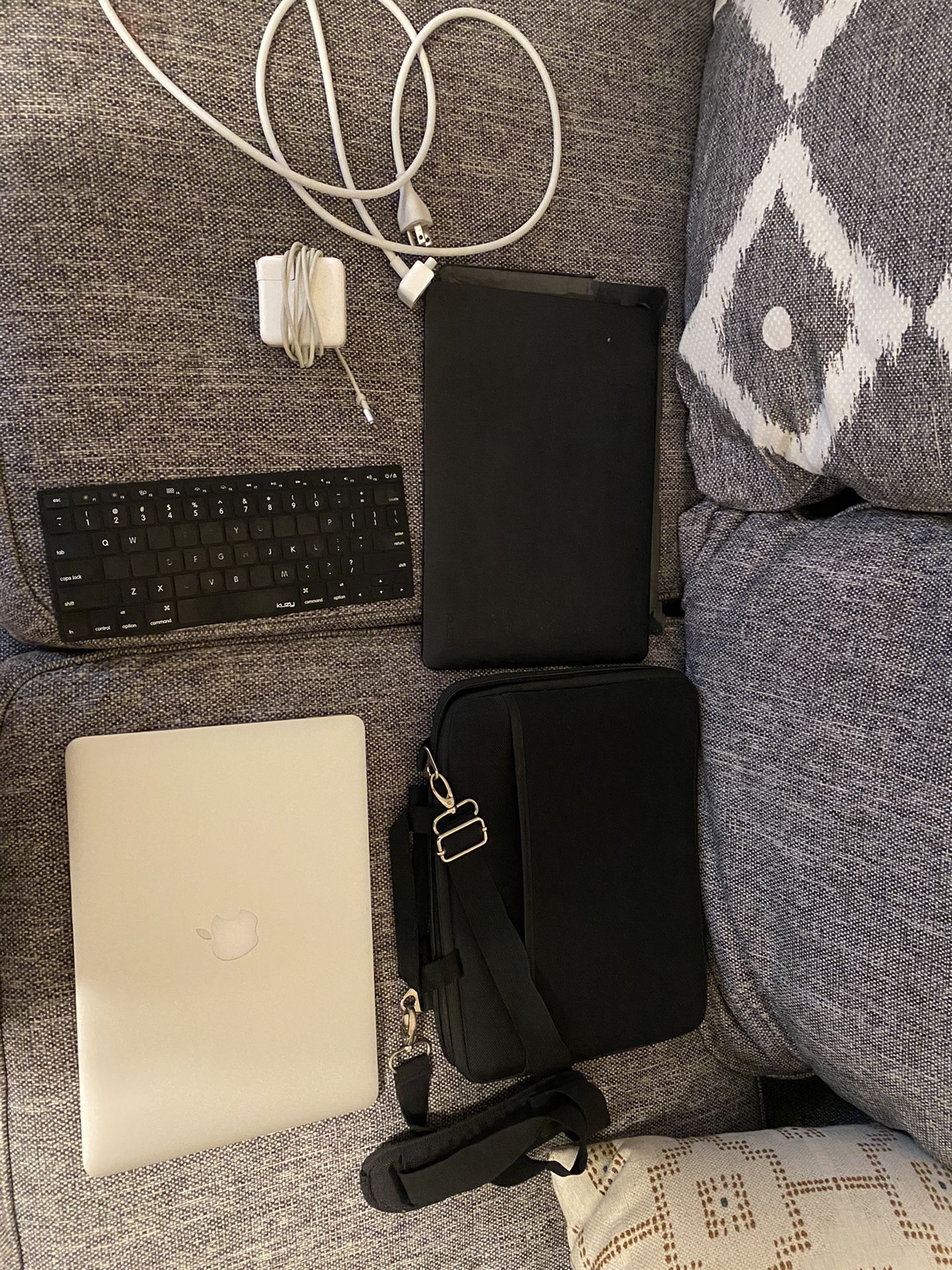Used 13-inch, Mid 2013 Macbook Air with Accessories