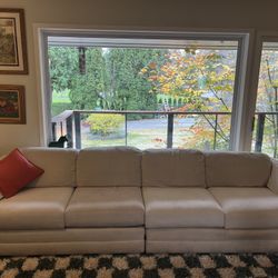 Free Extra Long White Couch