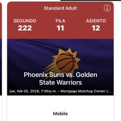 Phoenix Sun Vs. Golden State Warriors