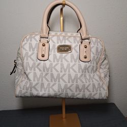 Michael Kors Signature Monogram Satchel