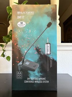 Portable wireless conference microphone system BMP 17