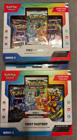 Pokémon First Partner Illustration Collection Series 3 (x2)