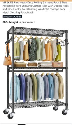 Vivtek R2 clothing rack $55 or best offer