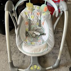 Ingenuity ConvertMe 2in1 Compact Portable Swing