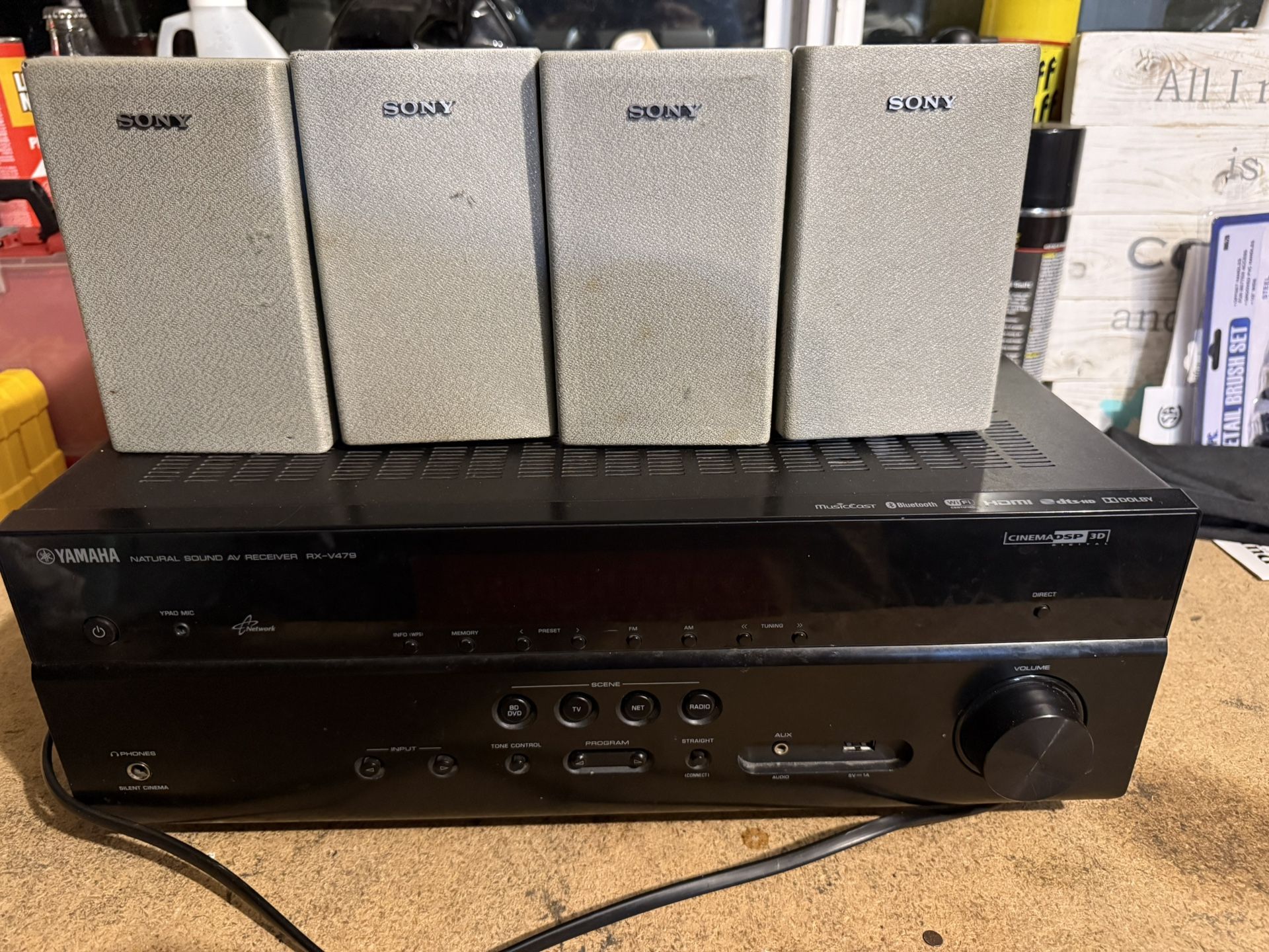 Yamaha receiver