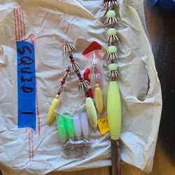 Misc New And Used Squid Jigs