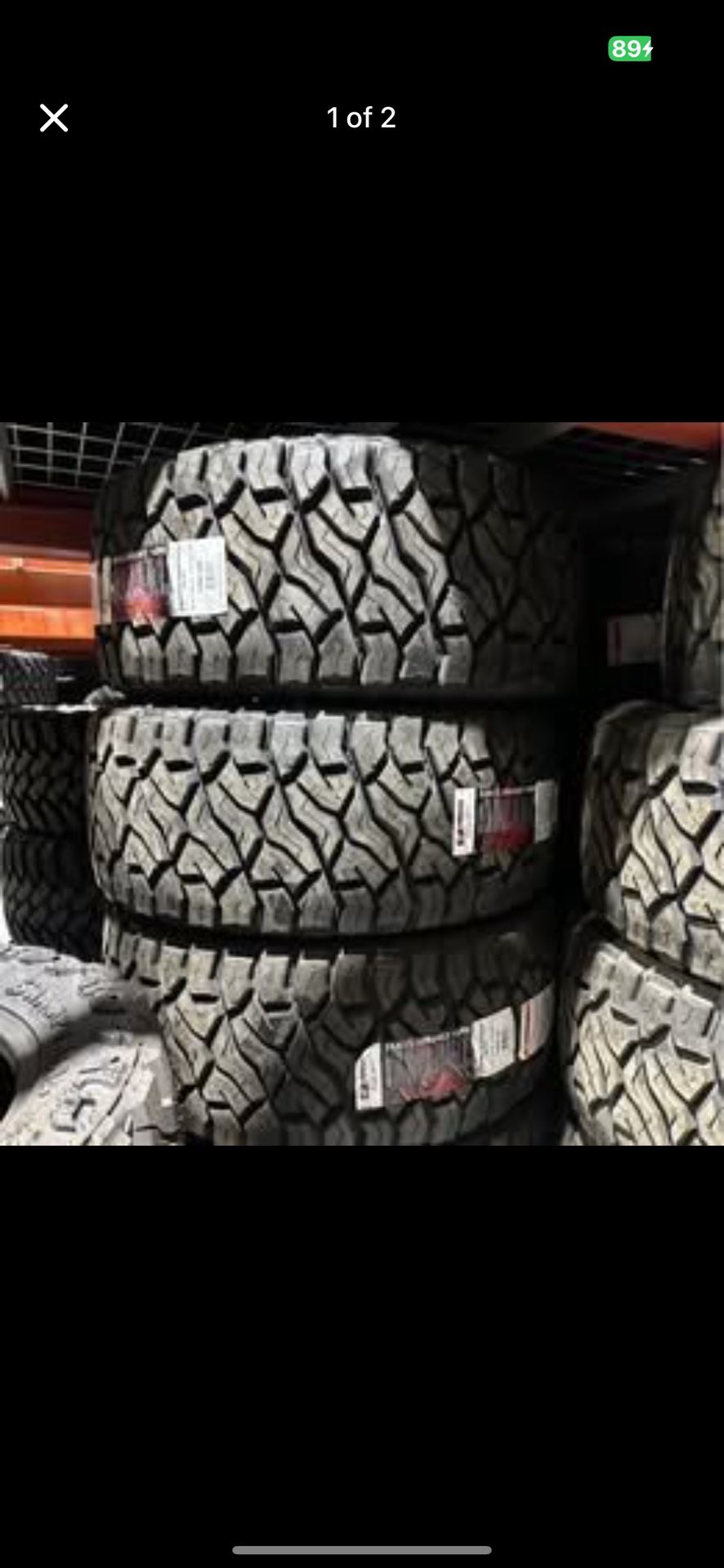 33x12.50R20LT Venom Terra Hunter R/T 10ply Tires