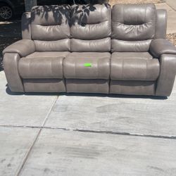 Three Seat Leather Couch