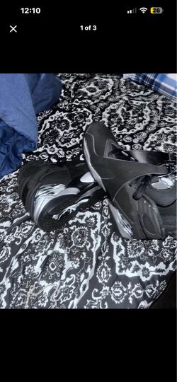 Jordan retro 8’s black size 12