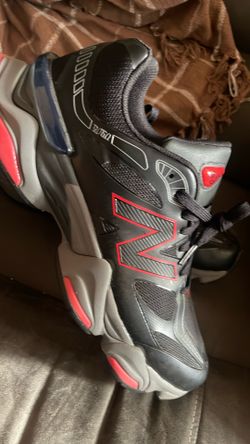 New Balance 9060size 11 Black Red Sneakers