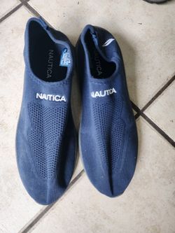 Nautica Santos Blue Slip-On Water Shoes Men's Size 11