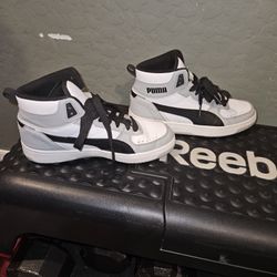Puma Rebound Hightop Youth Shoes