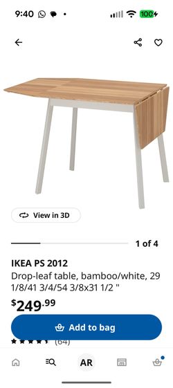 Ikea Table With Two Stools