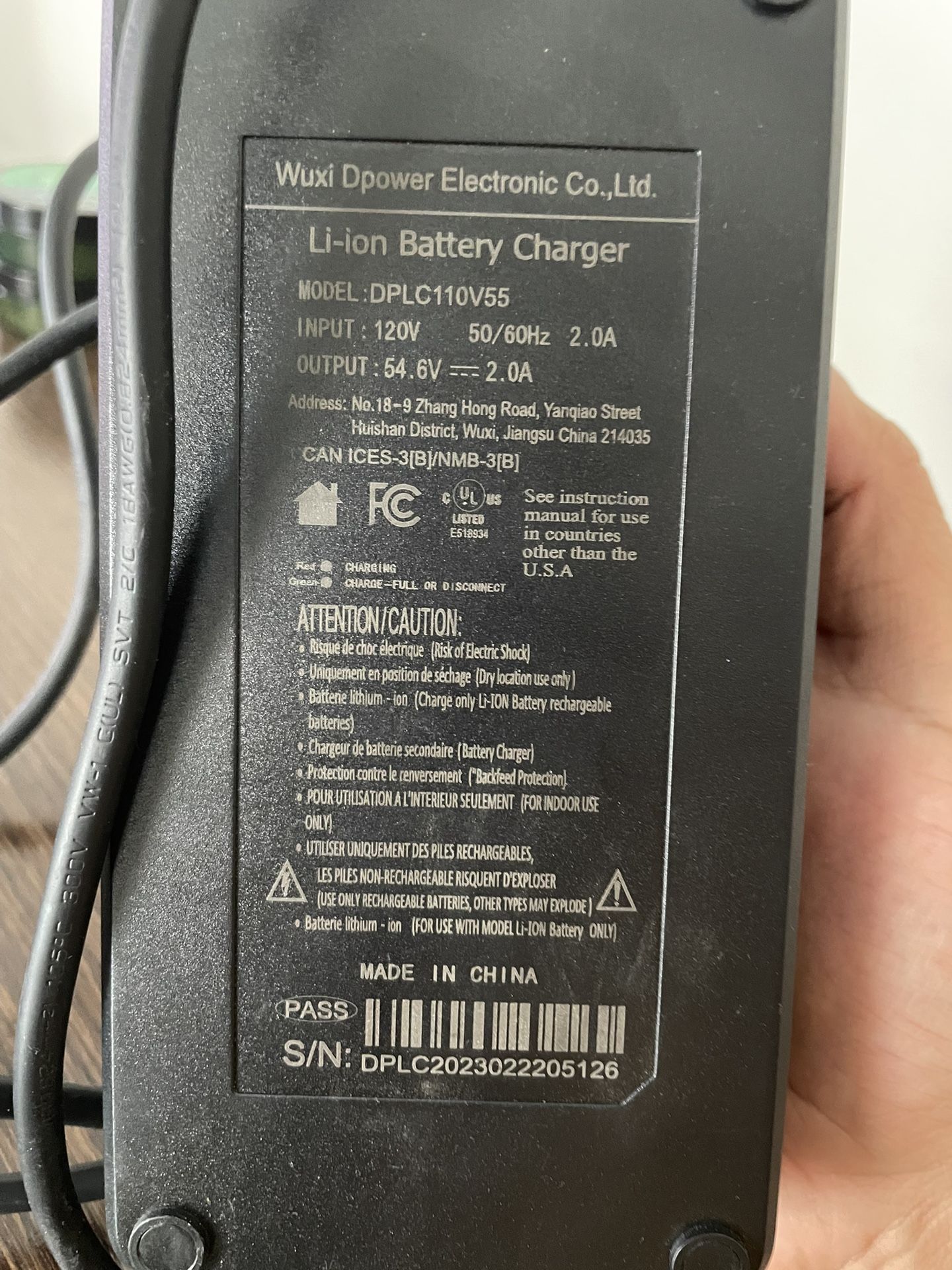 Lectric 3.0 E-Bike CHARGER