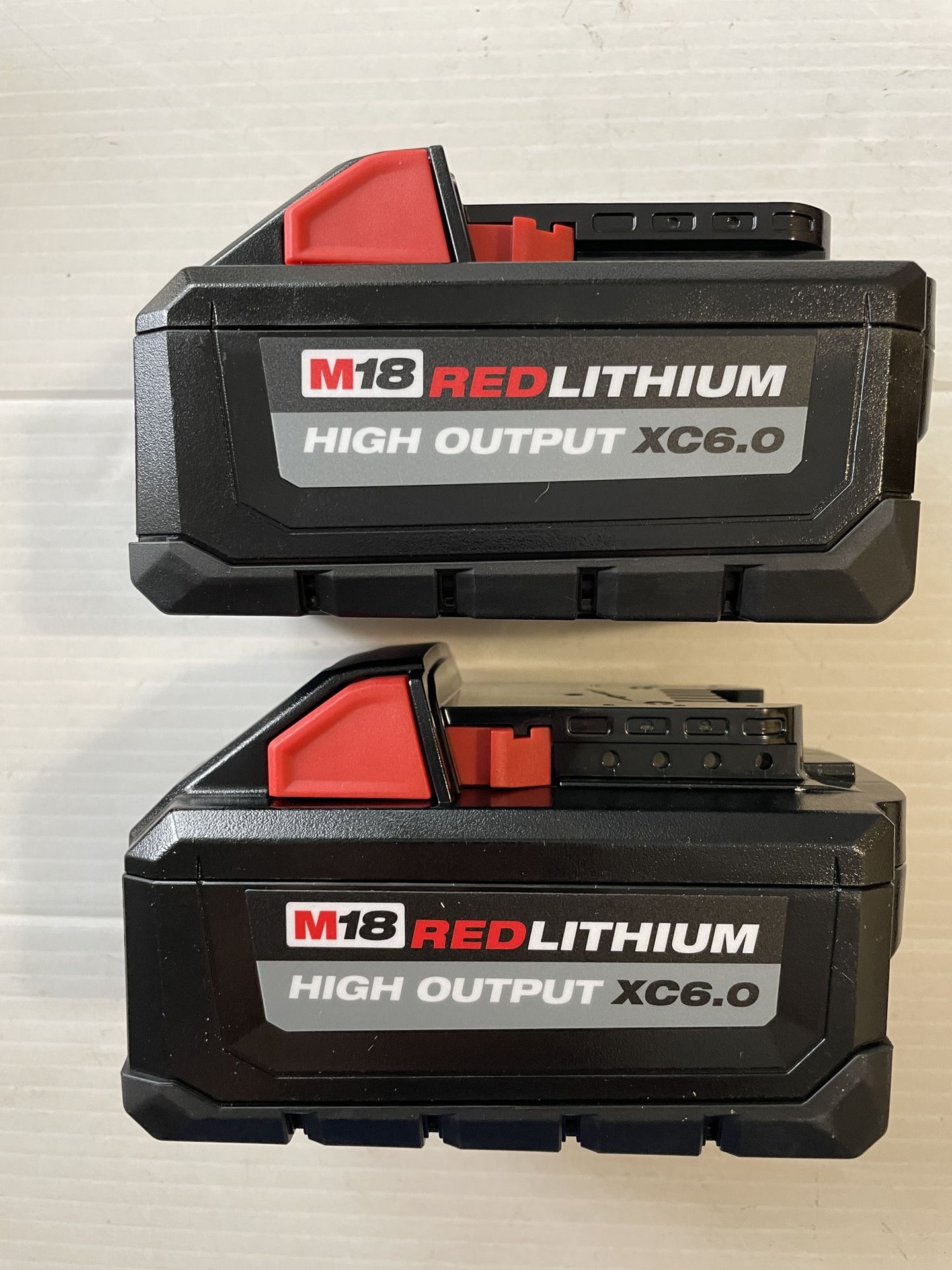 2 Milwaukee M18 HO 6.0 Batteries 150.00