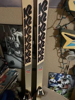 K-2 4500 skis antique