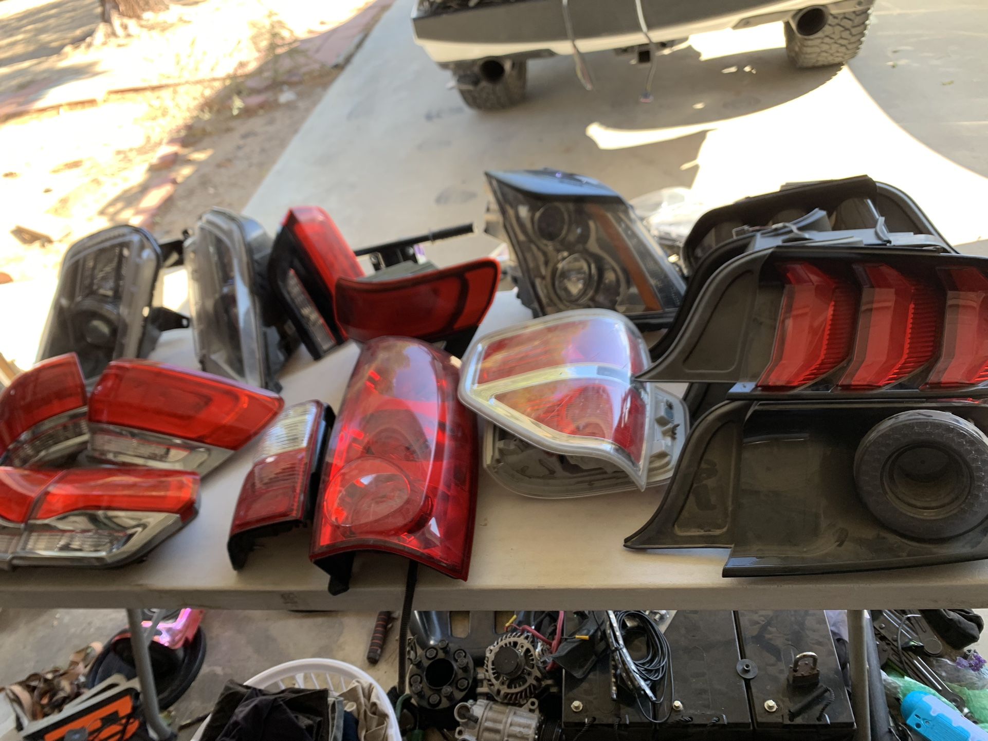 Headlights And Tail Lights