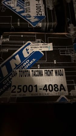 24+ Tacoma Kings 2.5 with adjusters front and rear