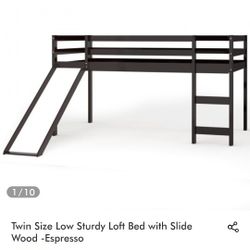 Single Bunk Bed With Slide