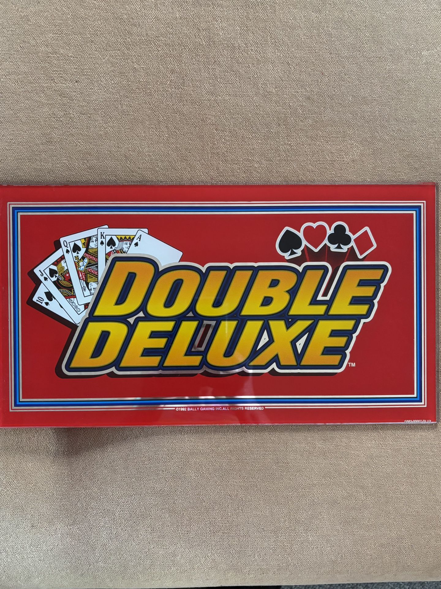 Vidéo Poker Glass