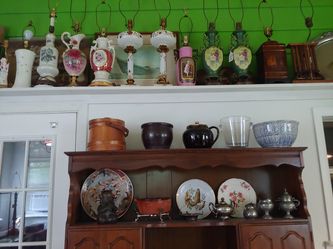 Antiques lamp collection